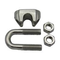Wire Rope Grips Stainless Steel 22MM | SecureFix Direct