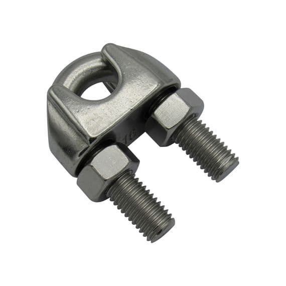 Wire Rope Grips Stainless Steel 22MM | SecureFix Direct