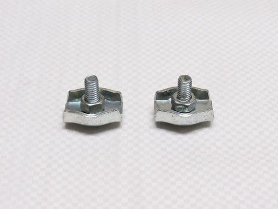 Wire Rope Clamp Grip Clips 6MM X2 (Galvanised Simplex Cable Fixing Loop Eye)