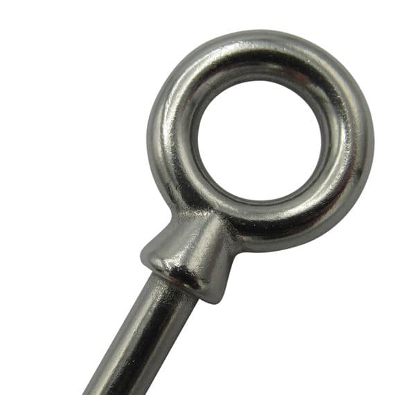 Wood Eye Bolt Stainless Steel 8MM SecureFix Direct