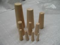 Wooden Bungs For Boat 10 Piece (Emergency Plug Up)