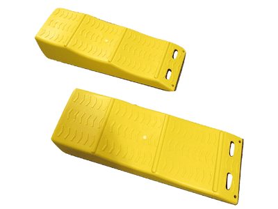 X2 Motorhome Levelling Ramps - 3 Step Level Up Lightweight Campervan Blocks