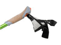 x2 Telescopic Trekking Poles with Gloves | SecureFix Direct