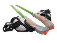 x2 Telescopic Trekking Poles with Gloves | SecureFix Direct