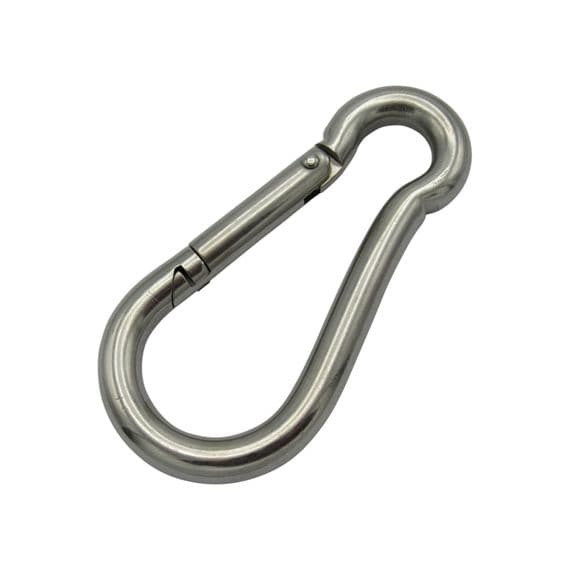 Zinc Plated Carbine Snap Hook 15MM X2 | SecureFix Direct