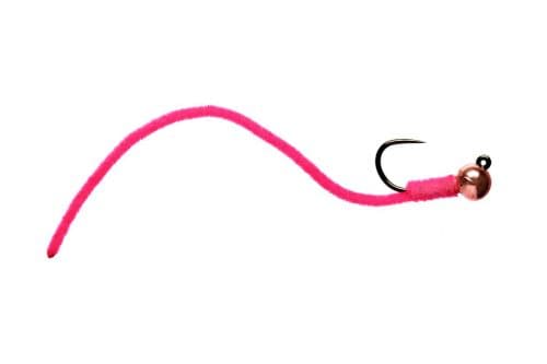 BL Bassett's Chenille Worm Bright Pink