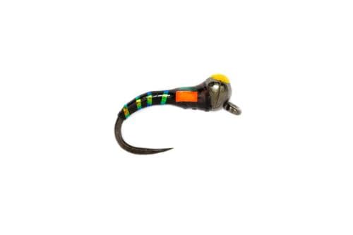 BL Croston's Bung Buzzer Black Yellow Dot