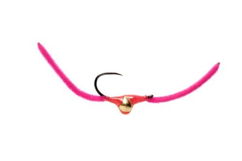 BL Croston's Chenille Worm Hot Pink
