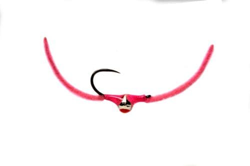BL Croston's Chenille Worm Soft Pink