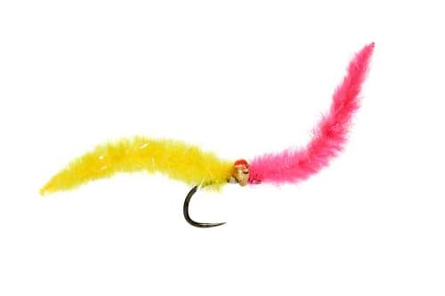 BL Croston's Mini Cocktail Worm Hot Red Spot
