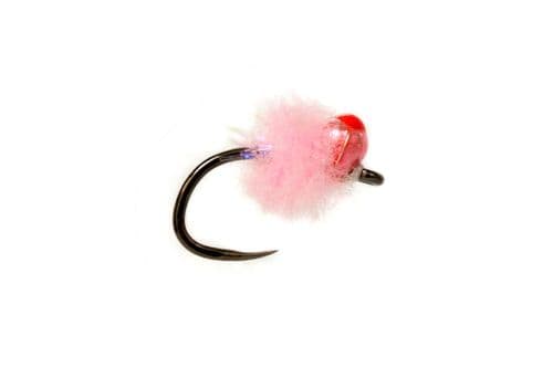 BL Croston's Tungsten Mini Egg Baby Pink Red Spot