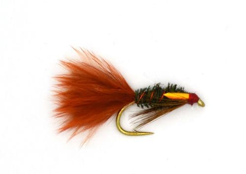 Brown Marabou Tailed Diawl Bach