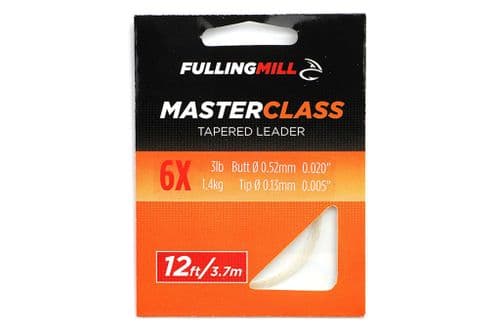 Masterclass 12ft Tapered Leaders