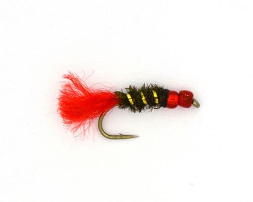Red Wool Tag Mullet Bach
