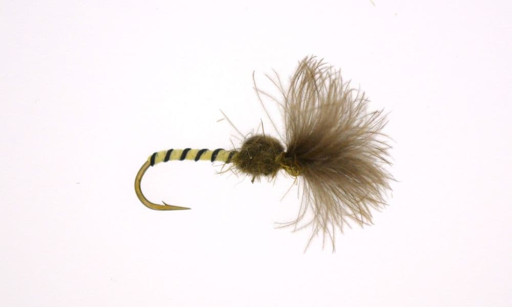 Shuttle Cock Fly Pattern Yellow Owl Shuttlecock