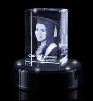 Gen-Large Glass (Photo) Paperweight.