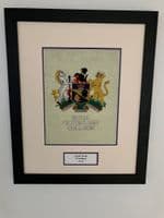 RVC Hand-embroidered Wall Plaque