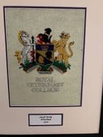 RVC Hand-embroidered Wall Plaque
