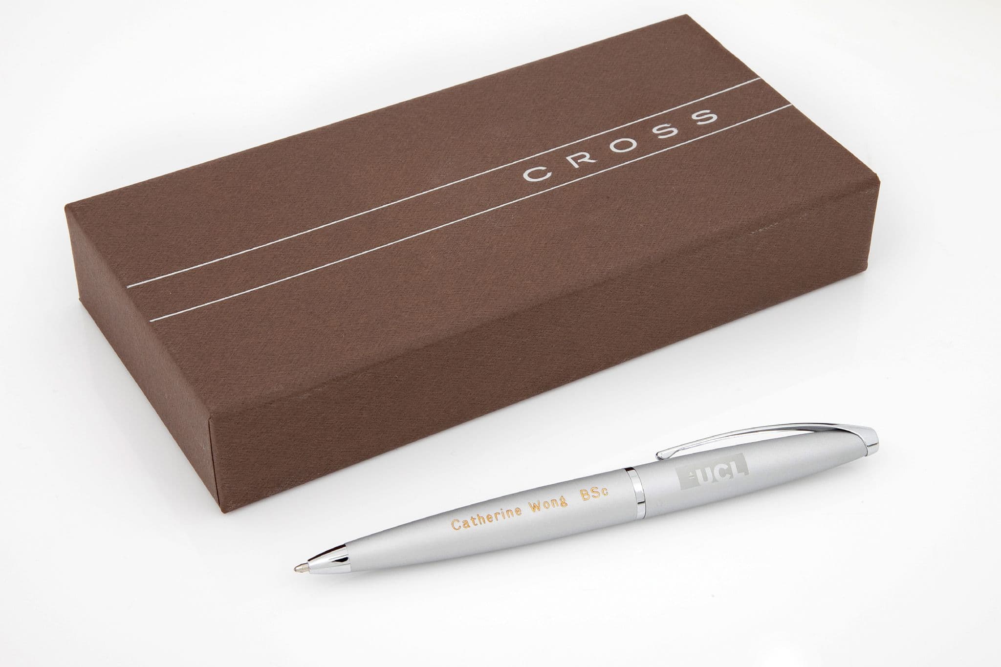 UCL Laws Cross Engraved Ballpoint Pen