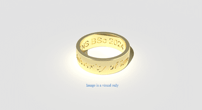 UNIS-Gold Ring (6mm Band)