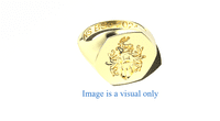UNIS Gold Signet Ring