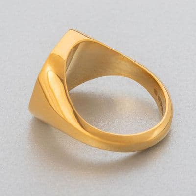 UNIS Gold Signet Ring