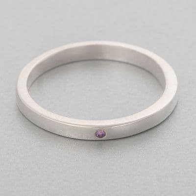 UNIS-Silver Ring (3mm Band)