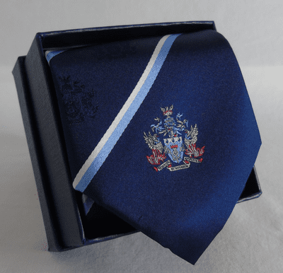 University of East London Silk Tie (Featuring UEL Crest)