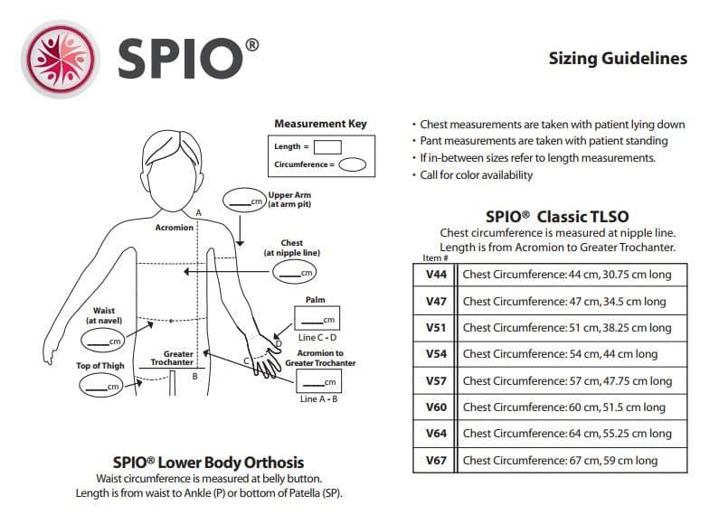 SPIO TLSO Compression Vest Deep Pressure & Core Stability from