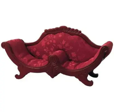 2 seater Victorian style Sofa. 12th scale Dolls house.