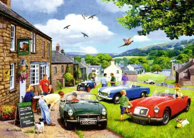 A day in the Dales 1,000 piece jigsaw. puzzle.