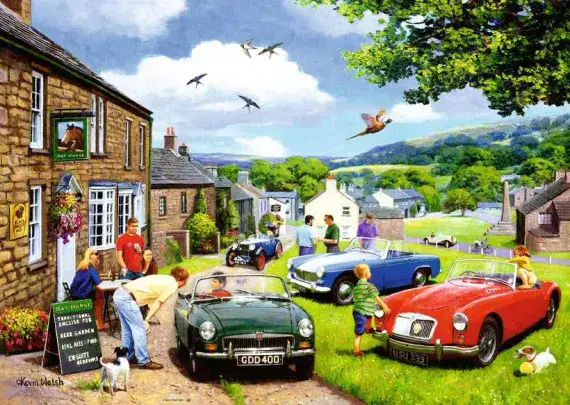 A day in the Dales 1,000 piece jigsaw. puzzle.