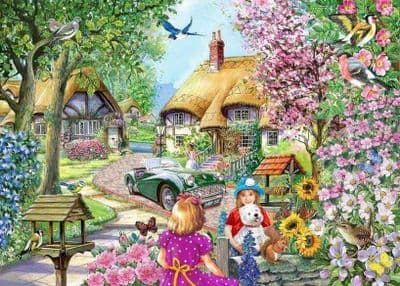 Best Friends,  500 large piece jigsaw by House Of Puzzles.