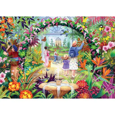 Botanical Blooms  1,000 piece Gibsons jigsaw puzzle.