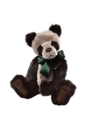 Botwood jointed plush  Charlie Bear Panda. CB252557
