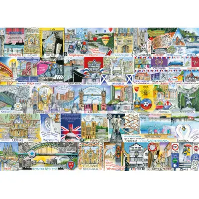 Bright Lights & Big Cities.  500 XL piece Gibsons jigsaw.