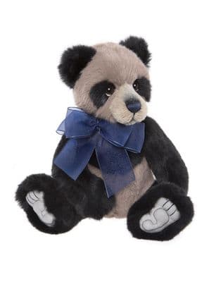 Chess, Limited edition panda bear. Charlie Bears CB242443C