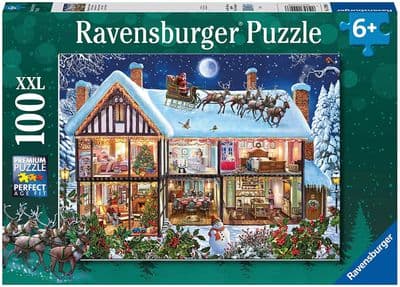 Christmas at Home. 100 XXL piece jigsaw by Ravensburger.