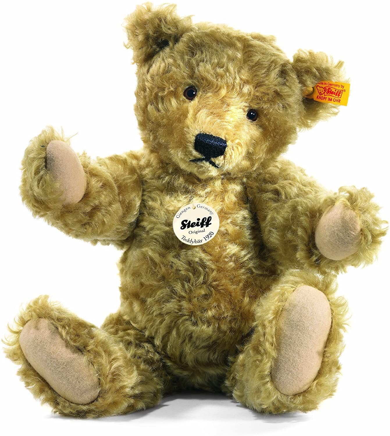 s Steiff 'James' Teddy Bear - Classic Mohair Jointed Collectable
