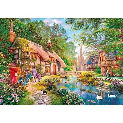 Cottage way Lane. 500 piece jigsaws by Gibsons. G3141
