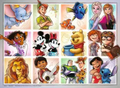 Disney jigsaw, 100 XXL pieces. Ravensburger