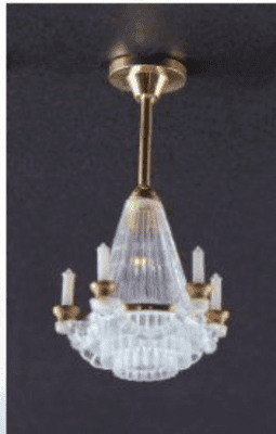 Dolls house chandelier light.7042