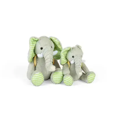 Elephant soft toy 27cm, Bigjigs. Suitable from birth.