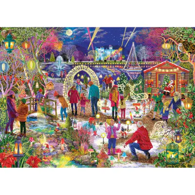 Enchanted Christmas, limited edition Gibsons 1,000 piece jigsaw.