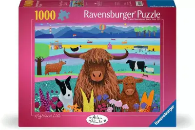Highland life. Ravensburger 1000 piece jigsaw.