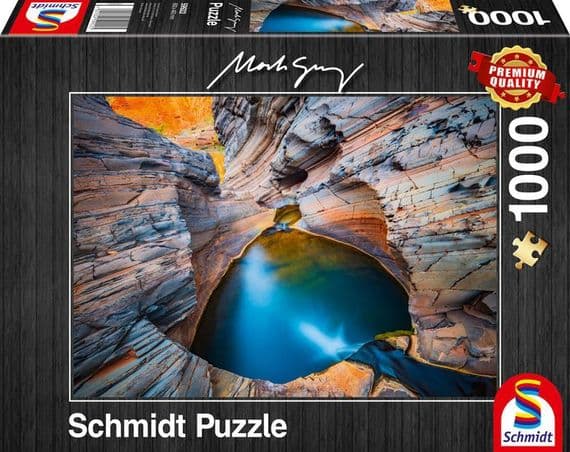 Indigo. 1,000 piece Schmidt jigsaw.