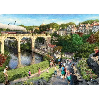 Knaresborough. 1,000 piece jigsaw by Gibsons.