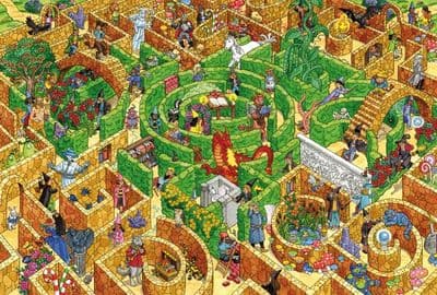 Labyrinth, 150 piece Schmidt jigsaw. Ages 7+