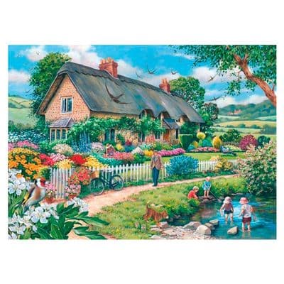 Lazy Days. 500 piece jigsaw by House of Puzzles
