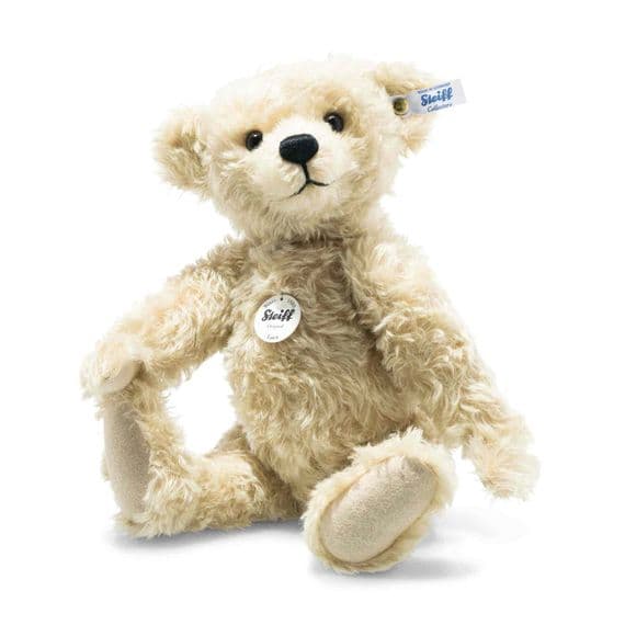 Luca, 35 cm pale blonde jointed bear by Steiff.